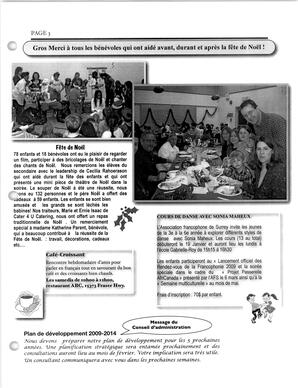   L'ÉCHO DE SURREY, 2008-2009   , page 3