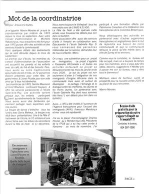   L'ÉCHO DE SURREY, 2008-2009   , page 2