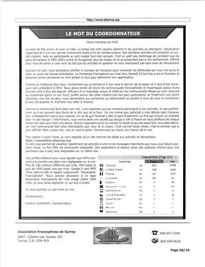   L'ÉCHO DE SURREY, 2005   , page 6