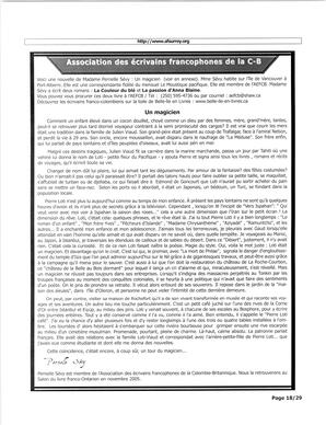   L'ÉCHO DE SURREY, 2005   , page 18