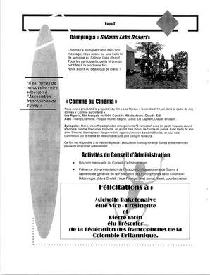   L'ÉCHO DE SURREY, 2004   , page 2