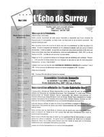 L'ÉCHO DE SURREY, 2004