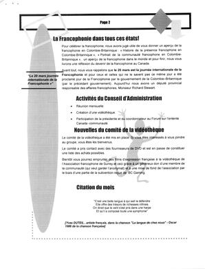   L'ÉCHO DE SURREY, 2004   , page 2