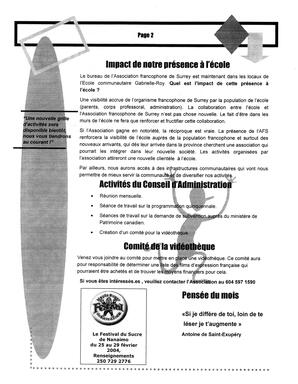   L'ÉCHO DE SURREY, 2004   , page 2