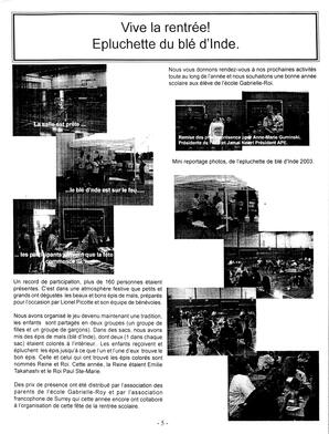   L'ÉCHO DE SURREY, 2003   , page 5