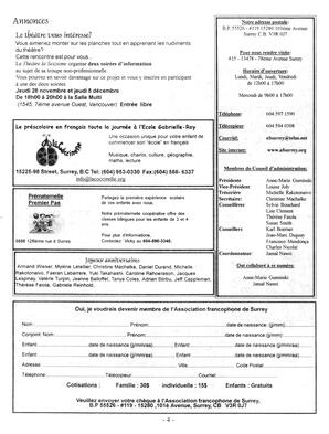   L'ÉCHO DE SURREY, 2002   , page 4