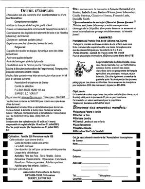   L'ÉCHO DE SURREY, 2000   , page 7