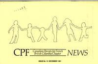 CPF NEWS, 1981