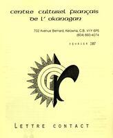 LETTRE CONTACT, 1987