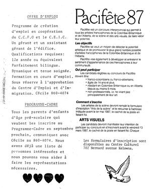   LETTRE CONTACT, 1987   , page 4