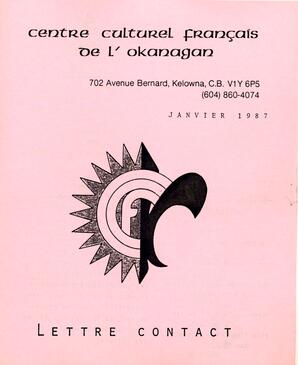   LETTRE CONTACT, 1987   , page 1
