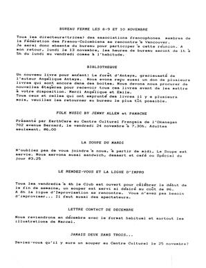   LETTRE CONTACT, 1989   , page 3