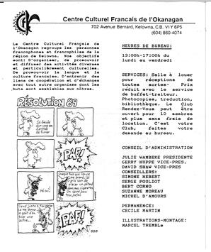   LETTRE CONTACT, 1989   , page 2