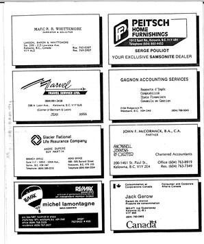   LETTRE CONTACT, 1988   , page 15