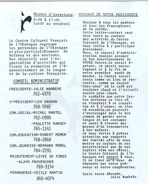   LETTRE CONTACT, 1986   , page 2