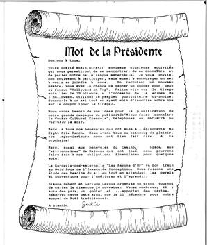   LETTRE CONTACT, 1988   , page 3