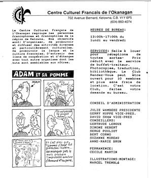  LETTRE CONTACT, 1988   , page 2