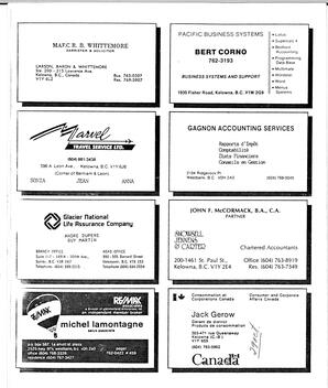   LETTRE CONTACT, 1988   , page 12