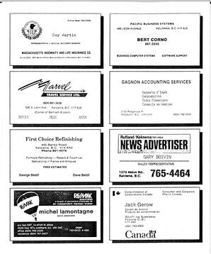   LETTRE CONTACT, 1988   , page 12