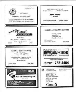   LETTRE CONTACT, 1988   , page 16