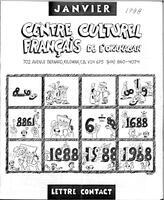 LETTRE CONTACT, 1988