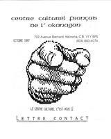 LETTRE CONTACT, 1987