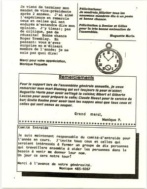   LE PETIT ACCUEIL, 1995   , page 5