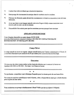   LE PETIT ACCUEIL, 1995   , page 6