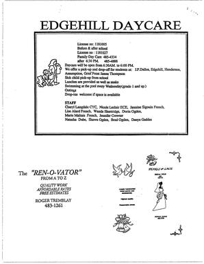   LE PETIT ACCUEIL, 1995   , page 8