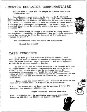   LE PETIT ACCUEIL, 1994   , page 5