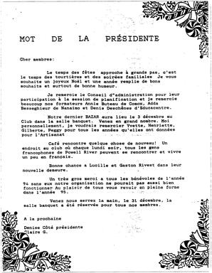   LE PETIT ACCUEIL, 1994   , page 3