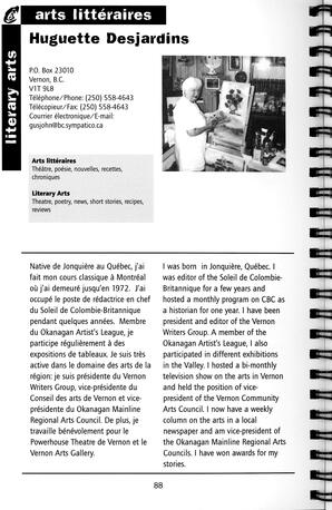   RÉPERTOIRE DES RESSOURCES CULTURELLES, 1999-2001   , page 90