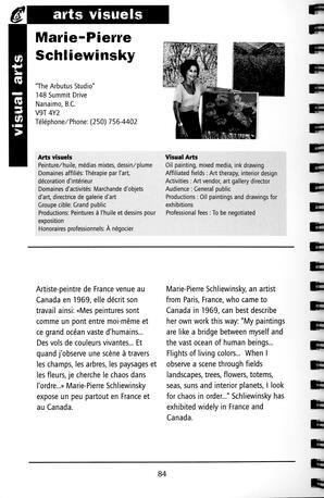   RÉPERTOIRE DES RESSOURCES CULTURELLES, 1999-2001   , page 86