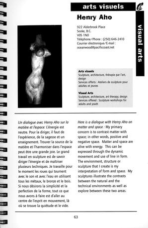   RÉPERTOIRE DES RESSOURCES CULTURELLES, 1999-2001   , page 65