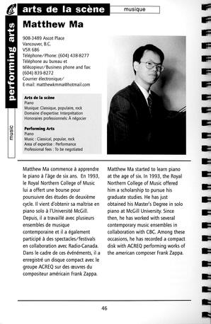   RÉPERTOIRE DES RESSOURCES CULTURELLES, 1999-2001   , page 48