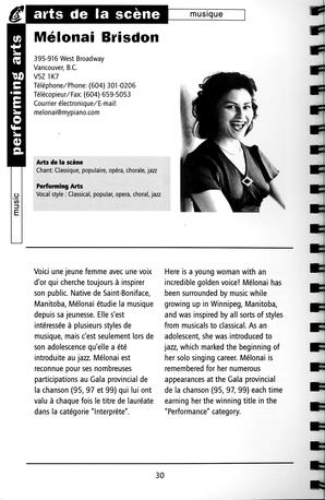   RÉPERTOIRE DES RESSOURCES CULTURELLES, 1999-2001   , page 32