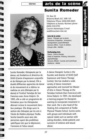   RÉPERTOIRE DES RESSOURCES CULTURELLES, 1999-2001   , page 29