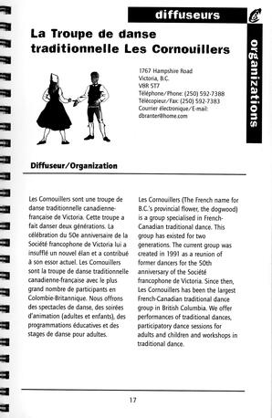   RÉPERTOIRE DES RESSOURCES CULTURELLES, 1999-2001   , page 19