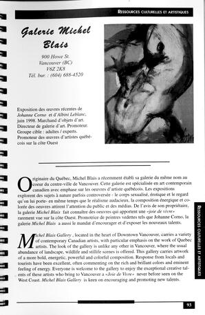   RÉPERTOIRE DES RESSOURCES CULTURELLES, 1997-1999   , page 95