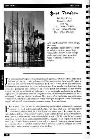   RÉPERTOIRE DES RESSOURCES CULTURELLES, 1997-1999   , page 88