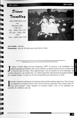   RÉPERTOIRE DES RESSOURCES CULTURELLES, 1997-1999   , page 87