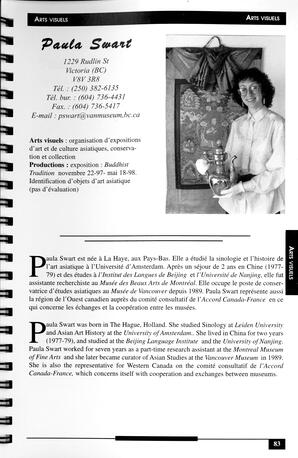   RÉPERTOIRE DES RESSOURCES CULTURELLES, 1997-1999   , page 85