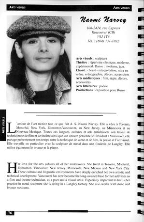   RÉPERTOIRE DES RESSOURCES CULTURELLES, 1997-1999   , page 78