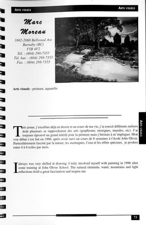   RÉPERTOIRE DES RESSOURCES CULTURELLES, 1997-1999   , page 75