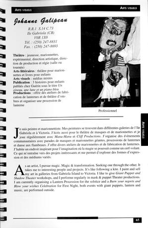   RÉPERTOIRE DES RESSOURCES CULTURELLES, 1997-1999   , page 67