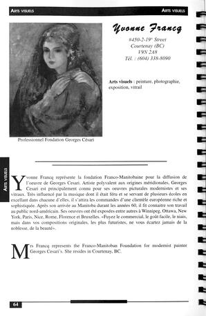   RÉPERTOIRE DES RESSOURCES CULTURELLES, 1997-1999   , page 66