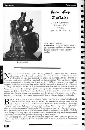   RÉPERTOIRE DES RESSOURCES CULTURELLES, 1997-1999   , page 60