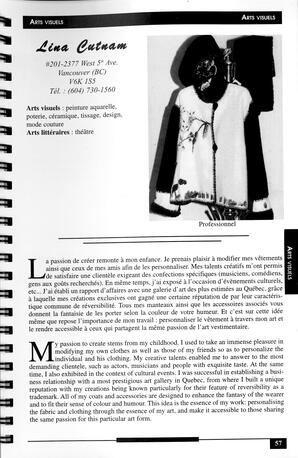   RÉPERTOIRE DES RESSOURCES CULTURELLES, 1997-1999   , page 59