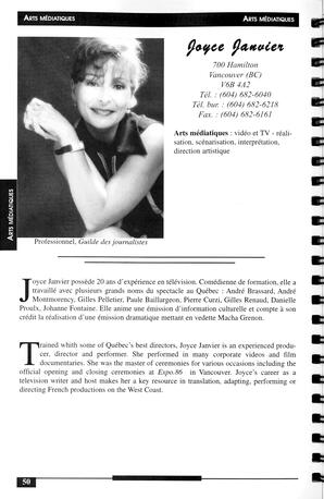   RÉPERTOIRE DES RESSOURCES CULTURELLES, 1997-1999   , page 52