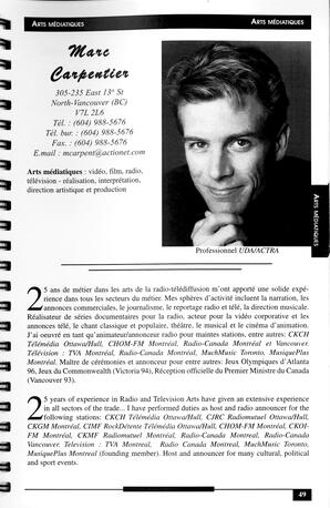   RÉPERTOIRE DES RESSOURCES CULTURELLES, 1997-1999   , page 51